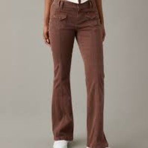 AE Stretch Low-Rise Relaxed Flare Pant